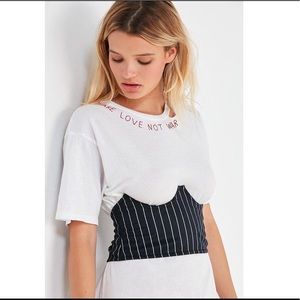 Urban Outfitters Patterned Corset Belt